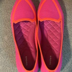 EUC Birdies pink flats